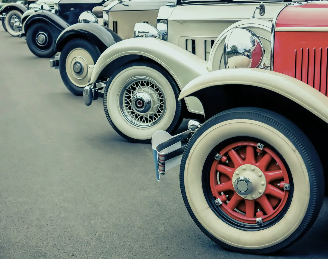 A rare automobile stored at Vehicle Fortress