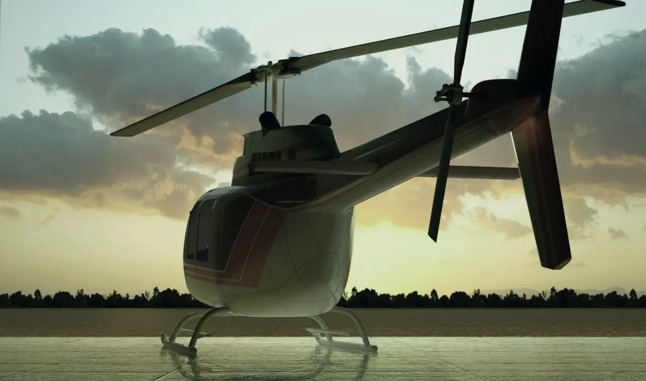 A helicopter — Vehicle Fortress stores any vehicle