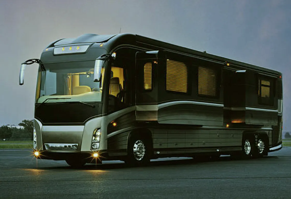 An RV stored at Vehicle Fortress