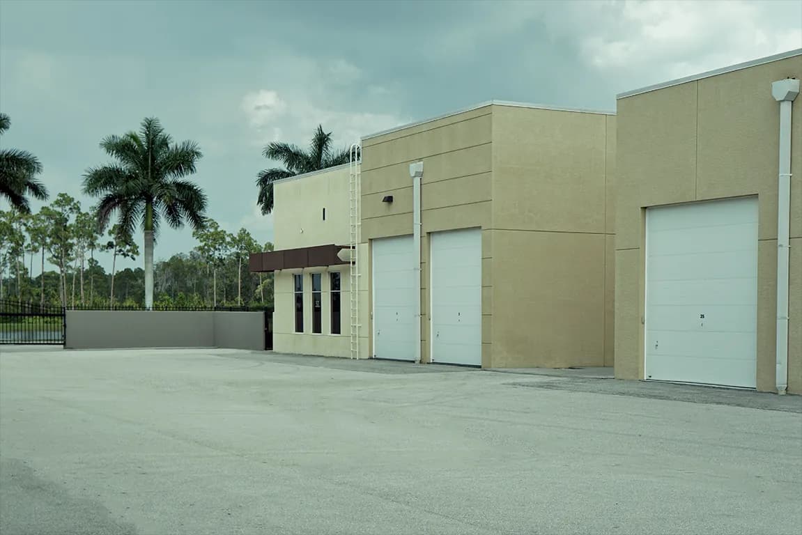 Vehicle Fortress office and entry gate